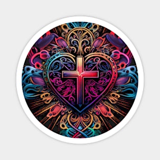 The Cross of Jesus Design V5 Magnet